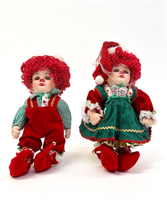Marie Osmond Fine Porcelain "Twins" Collector Dolls