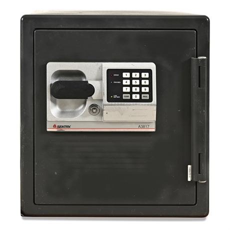 Sentry A3817 Fire-Resistant Home Safe, Electronic Keypad & Key Backup