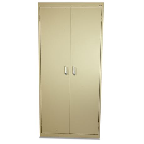Sandusky Two Door Metal Cabinet