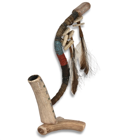 Native Peace Pipe by Margaret Pino