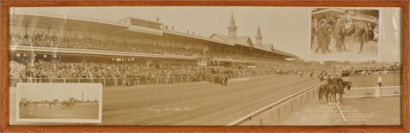 1924 Kentucky Derby Golden Jubilee Panoramic Photograph