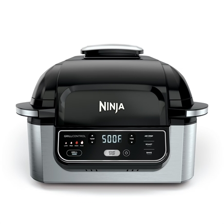 Ninja 4 Quarts Foodi 4-in-1 Indoor Grill & Air Fryer