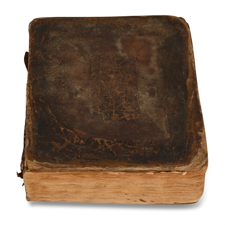 19th Century George Adams Family Bible