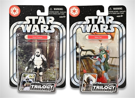 Star Wars: Original Trilogy Action Figures - Boba fett & Scout Trooper