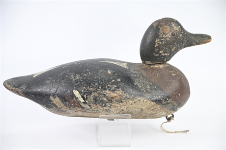Antique Marbled Decoy Duck
