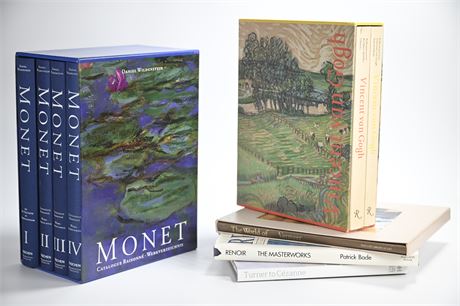 Fine Art Books: Monet, Vermeer, Van Gogh, Renoir, Cézanne
