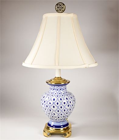Elegant Porcelain Lamp