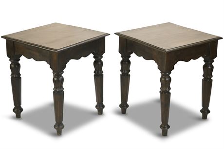 Rustic Side Tables From El Paso Imports
