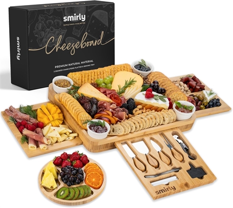 Smirly Charcuterie Boards Gift Set