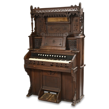 Antique Durand Pump Organ
