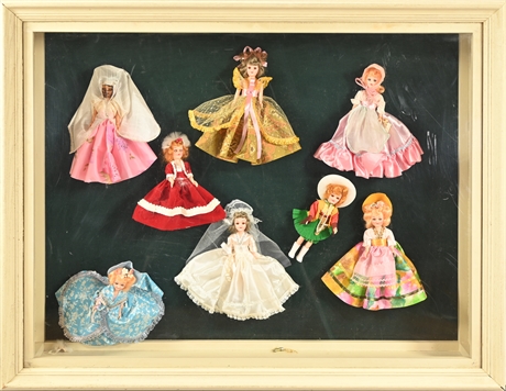 (8) Vintage Madame Alexander Dolls