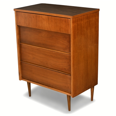 Ward Furniture Mid-Century Modern "Baby Steps" 4-Drawer Chest