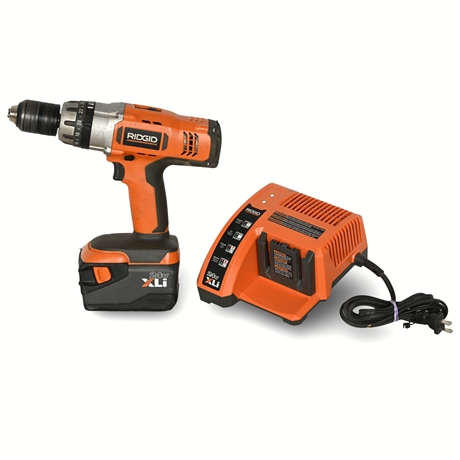 Rigid 1/2" Cordless Drill Set