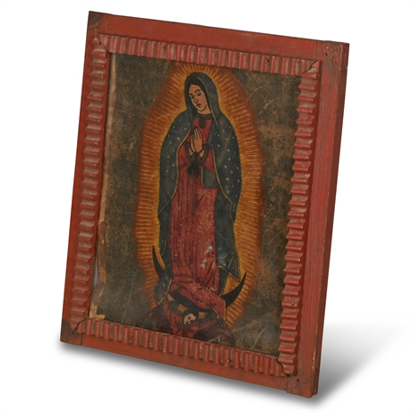 'Antique' Virgen de Guadalupe
