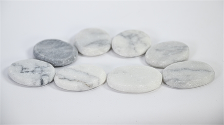 150 + Semi Polished Marble Stones