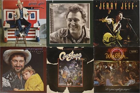Jerry Jeff Walker - 6 Albums (1976-1982)