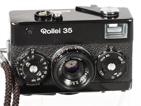 Vintage Rollei 35 Camera with Case