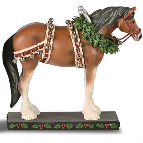 Painted Ponies: 'Christmas Clydesdale'