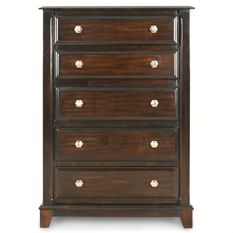 Ridgley Dark Brown Chest by Ashley Furniture