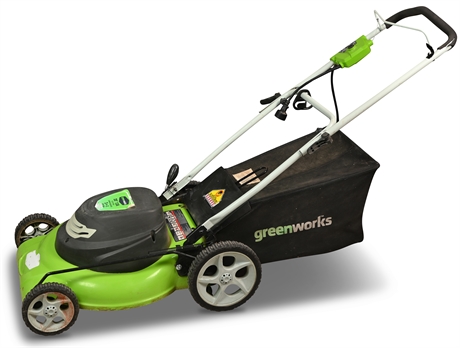GreenWorks Electric Lawn Mower