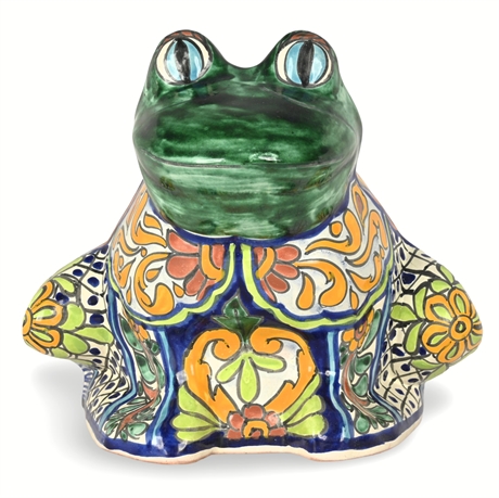 11" Talavera "Frog" Planter