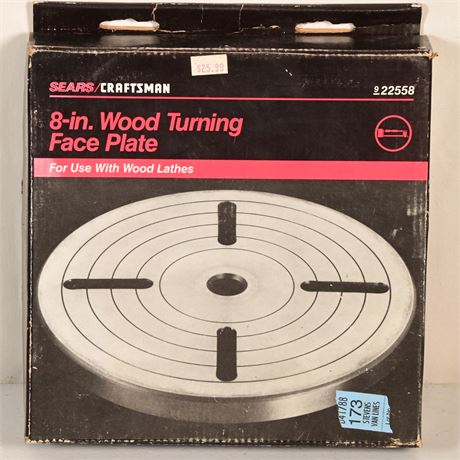 8" Woodturning Faceplate