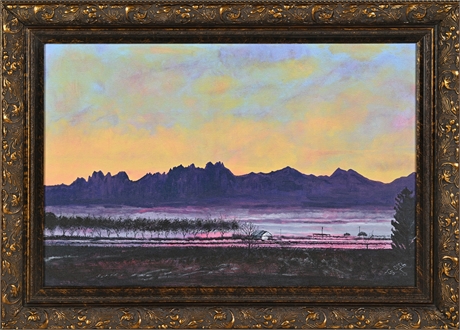 Gary Biel "The Other Side of the Drain" Giclée on Canvas, 2013
