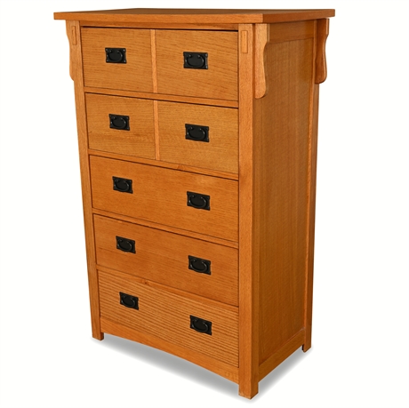 50" Mission-Style 5-Drawer Chest