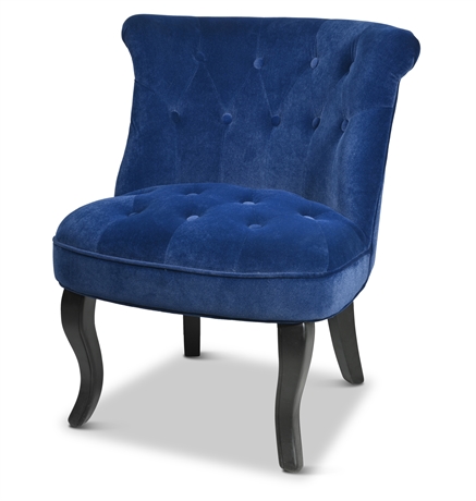 Contemporary Tufted Slipper Chair