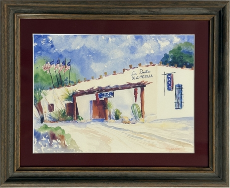 La Posta Watercolor Painting