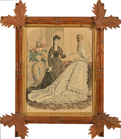 1870's Fashion Print