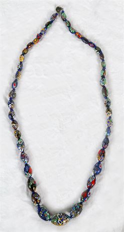 Glass Murano Bead Necklace
