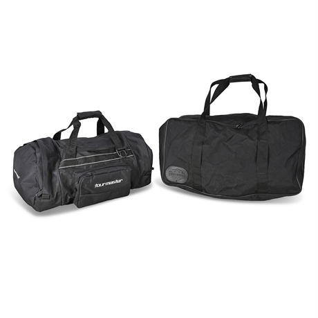 Harley-Davidson & Tour Master Duffel Bags – Black Nylon Travel Pair