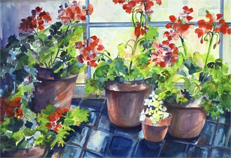 "Geranium" by Virginia Roach