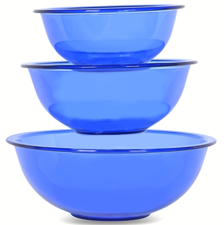 Pyrex® Cobalt Mixing Bowls