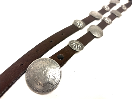 Native American Liberty Dollar Belt