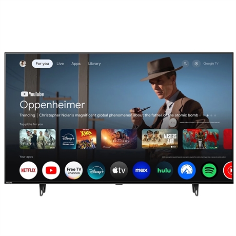 Philips 55PUL7552/F7 55" 4K UHD Google TV w/ Remote & Power Cord