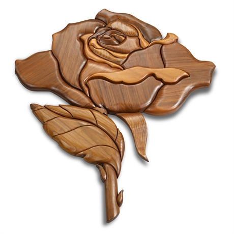 Wood Rose Mosaic