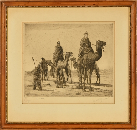 Jules Laurens Style Nomad Etching