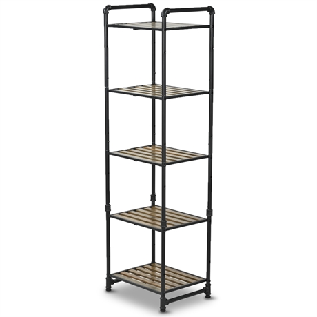 51" Industrial Style Shelving
