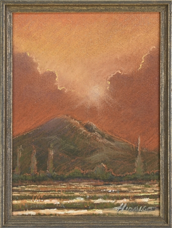 Original Pastel Landscape by Joe Hidalgo