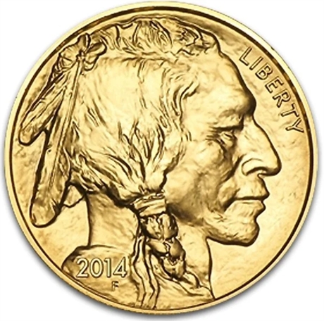 2014 1oz American Buffalo Gold Coin