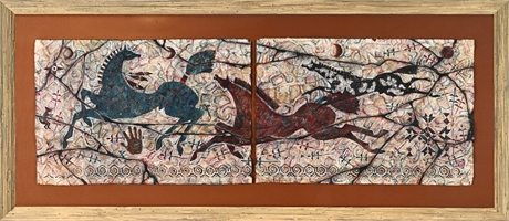Cecilia Henle “Dragonfly’s Message,” 1997 – Original Pastel