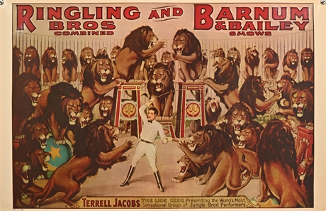 Ringling Bros The Lion King Poster