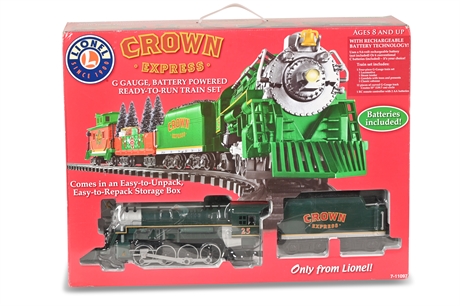 Lionel Crown Express Train Set