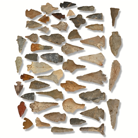 Benton Broad Stem Arrowheads