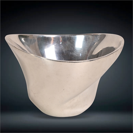 Vintage Nambe Twist Bowl by Fred Bould