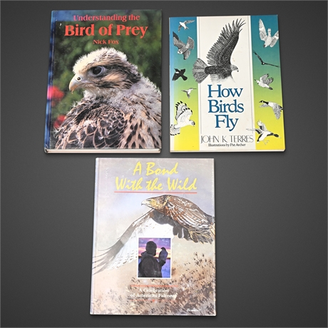 Set of 3 Falconry & Ornithology Books – A Bond With the Wild, Understanding ...