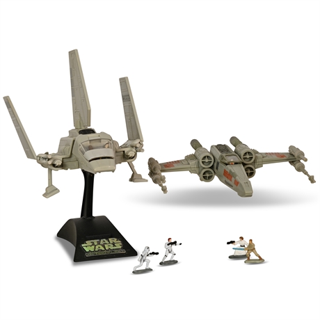 Imperial Shuttle + Star Wars X-WING FIGHTER