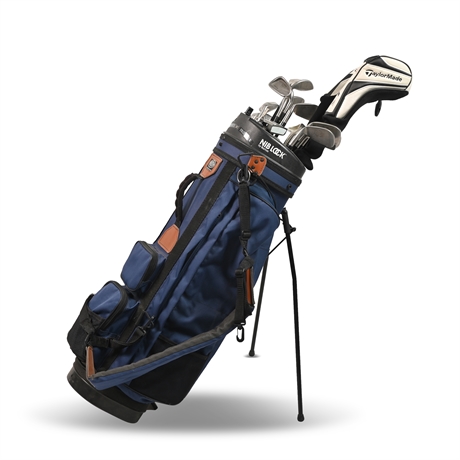 Burton Golf Bag with 14 Clubs